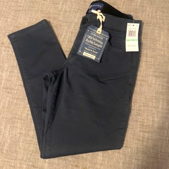 NWT-Democracy "Ab"solution Ankle Length Colored Jegging, Size 8 - Picture 1 of 6